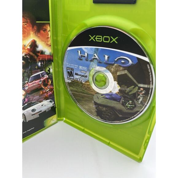 Halo: Combat Evolved (Microsoft Xbox, 2001) GOOD W/MANUAL! - Picture 2 of 8